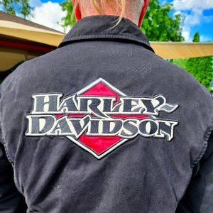 Men's large Harley Davidson jacket